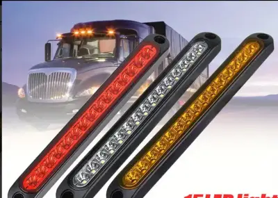 Zadné led svetlo červené nové