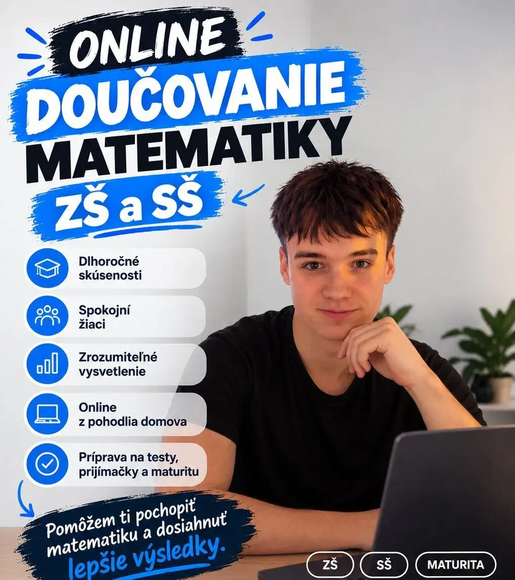 ONLINE DOUČOVANIE MATEMATIKY ZŠ/SŠ