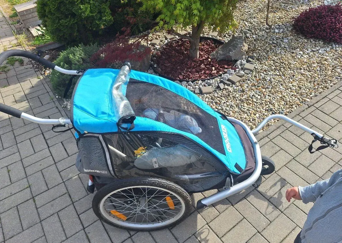 Cyklo vozík Crosser aj na beh