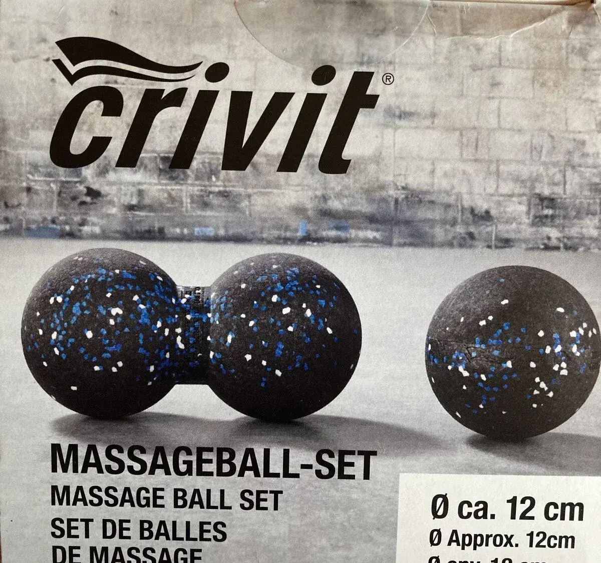 Súprava masážnych lôpt/roller