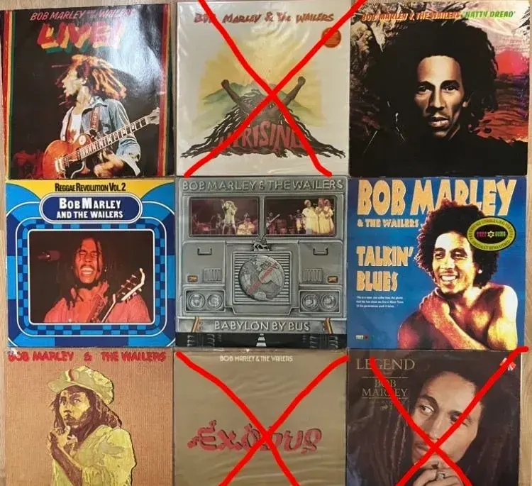 LP platne Bob Marley & The Wailers