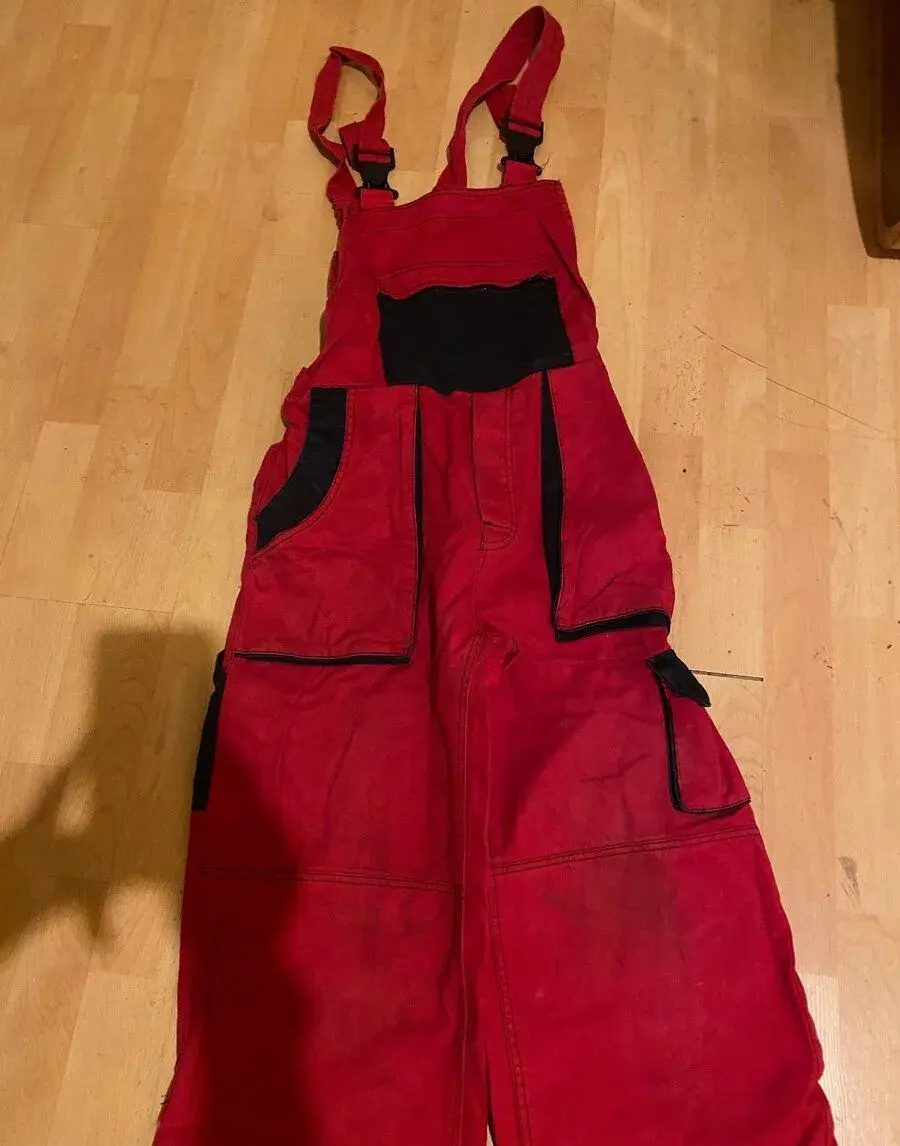 Pánske Montérky červené 50