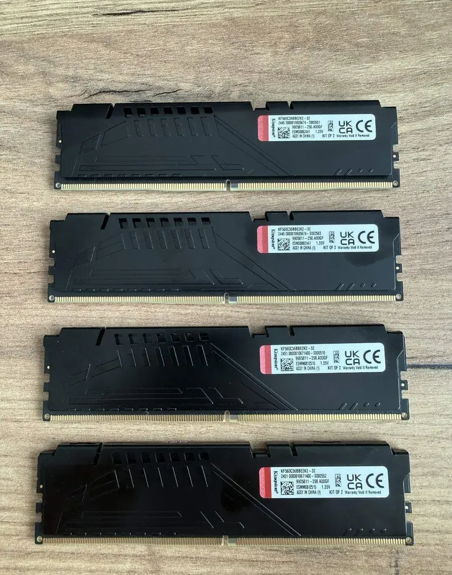 Kingston FURY Beast DDR5 64GB (4x16GB) 6000MHz CL36 EXPO