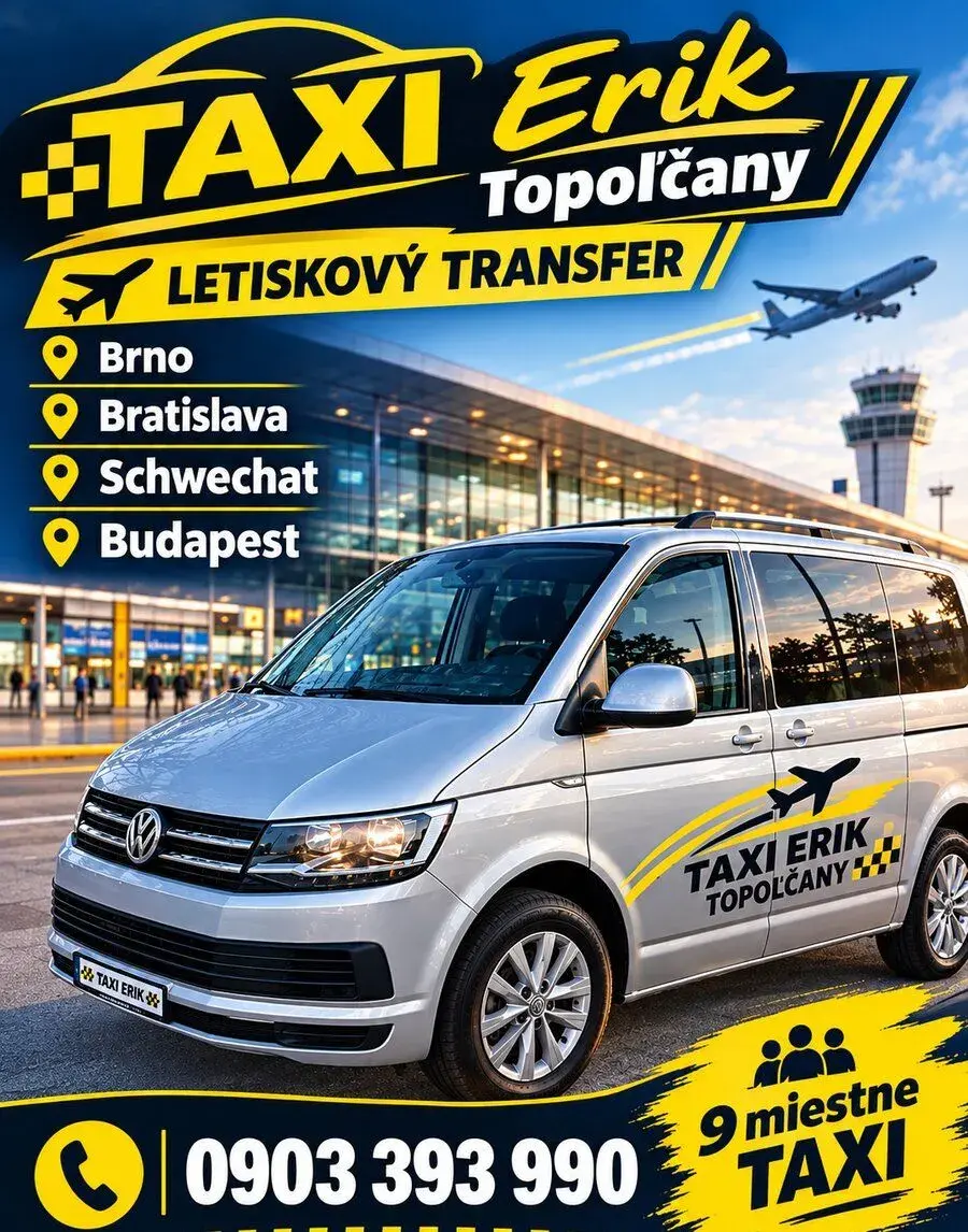 Letiskový transfer TOPOĽČANY