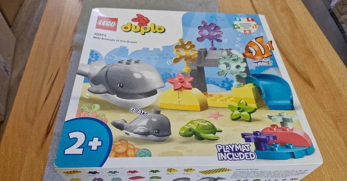LEGO DUPLO 10972 - Podmorské divoké zvieratá + MIX