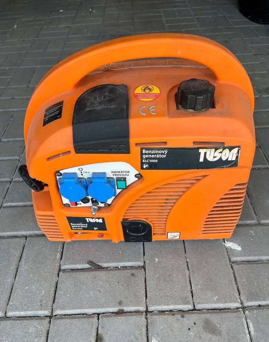 Benzinovy generator elektrocentrala Tuson elc1000