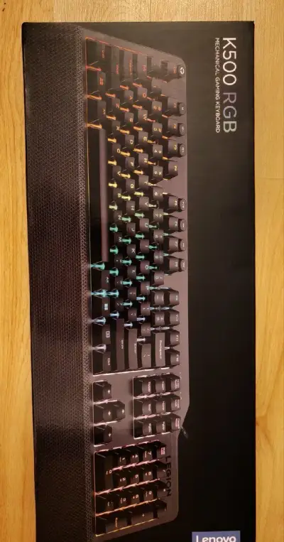 Mechanická klávesnica Lenovo Legion K500 RGB - úplne nová