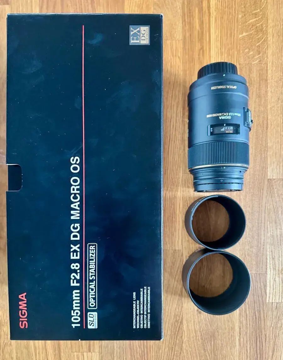 SIGMA 105 mm F2.8 EX DG MACRO OS