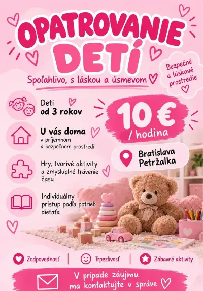 Opatrovanie detí