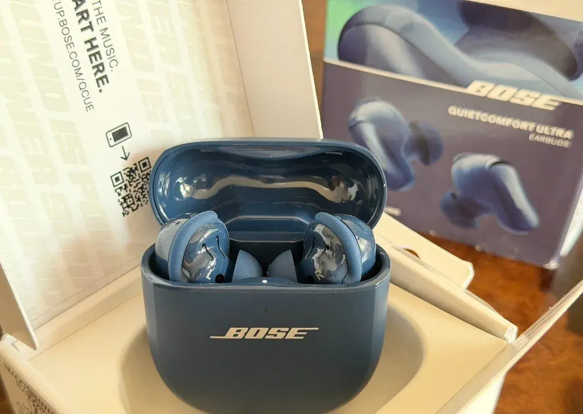 Bose QuietComfort Ultra Earbuds – otvorené balenie