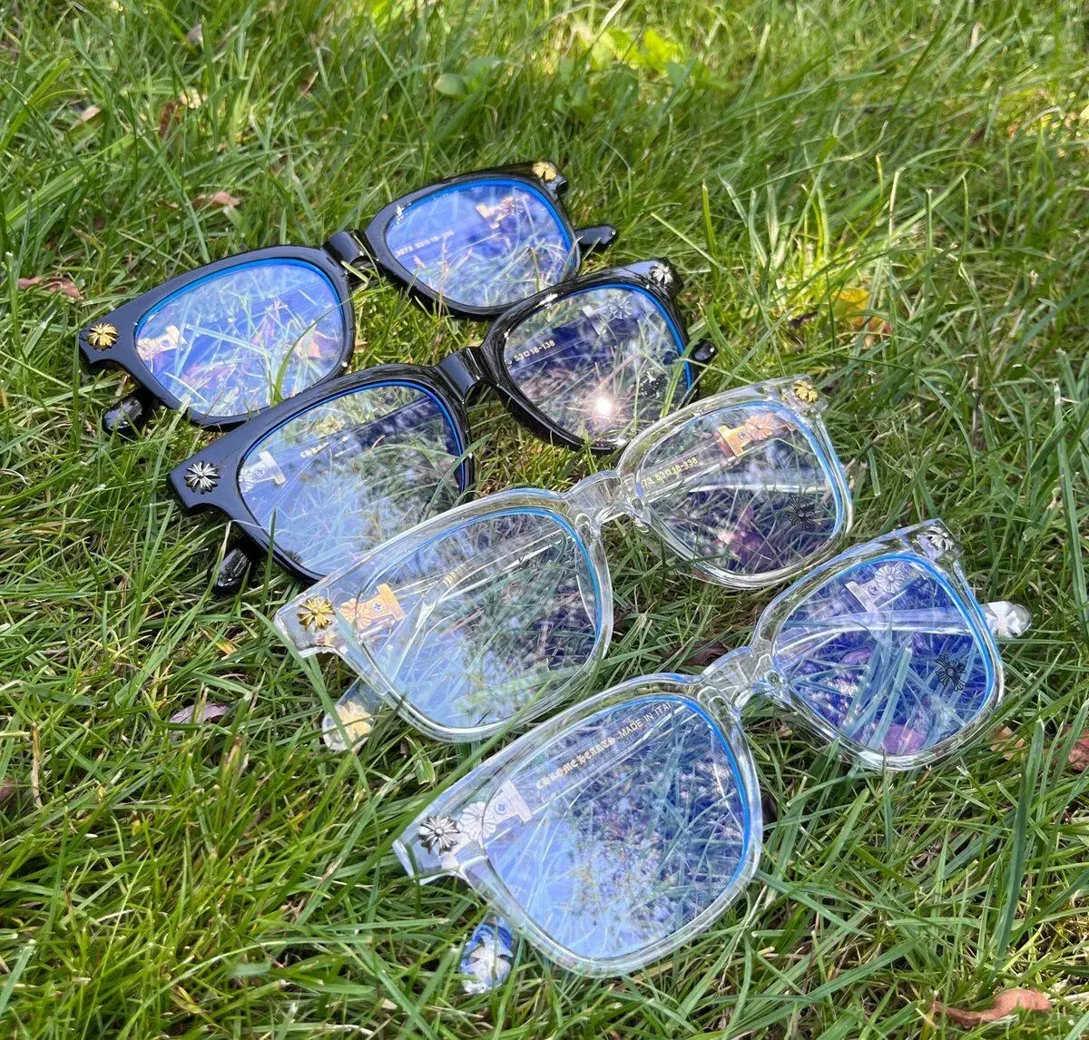 Chrome Hearts okuliare, 4 farby, Blue Light Filter, kvalitné