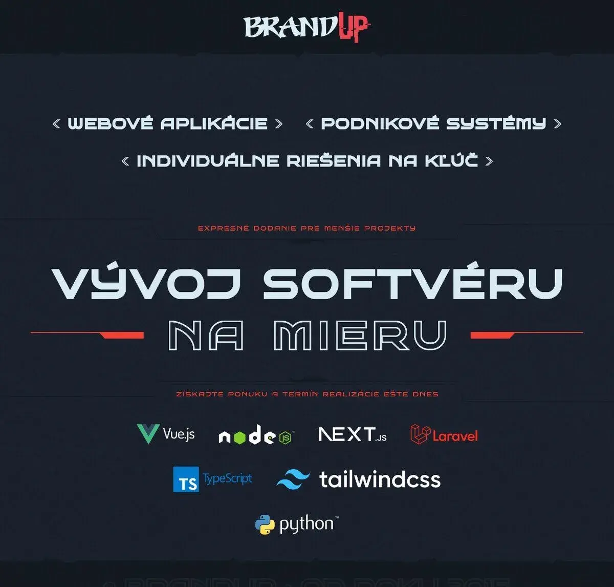 Vývoj softvéru a webových aplikácií na mieru – Freelancer