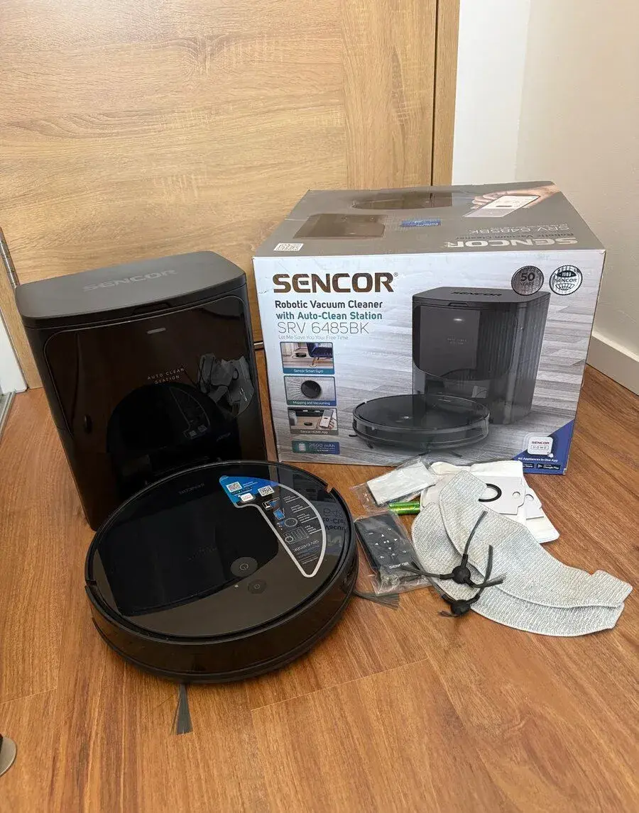 Robotický vysávač Sencor SRV 6485BK
