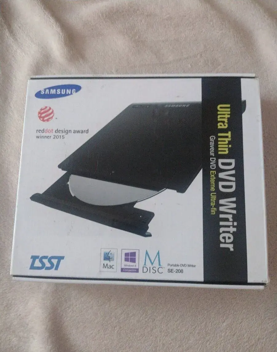 Ultra Thin DVD Writer SE-208