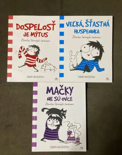 Komplet Dospelosť je mýtus 1-3 od Sarah Andersen
