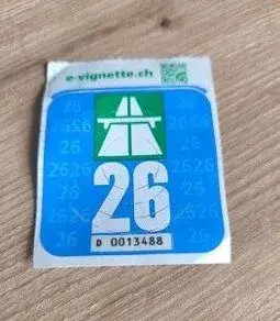Švajčiarsku dialničnú známku