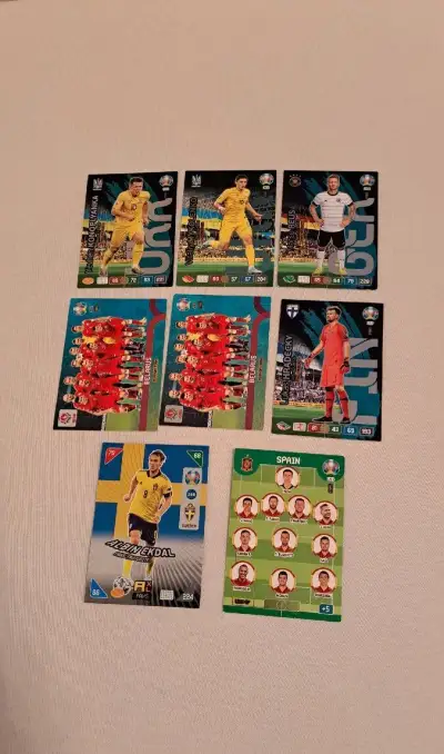 Futbalové karty euro 2020