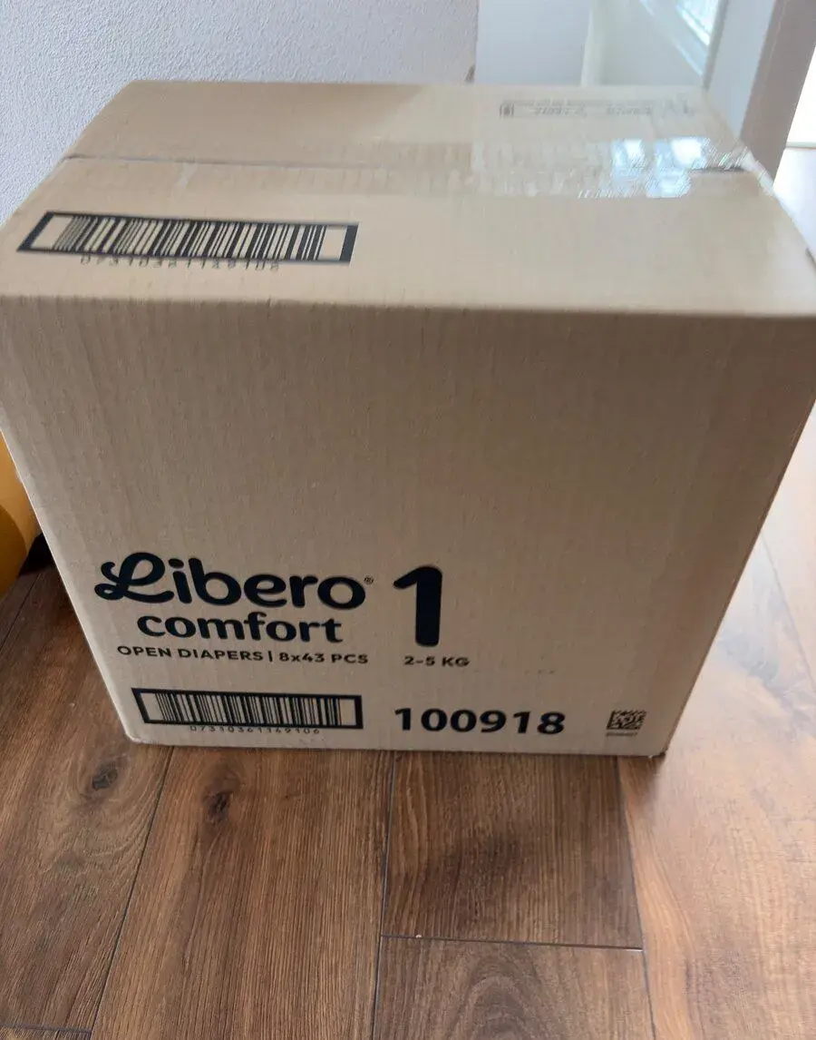 Karton plienok Libero Comfort 1 (8x43ks)