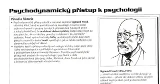Materiály na prijímačky z psychológie / psychológia