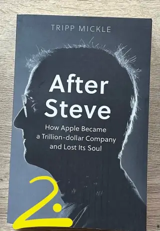 ANGLICKÁ kniha-STEVE JOBS 5€