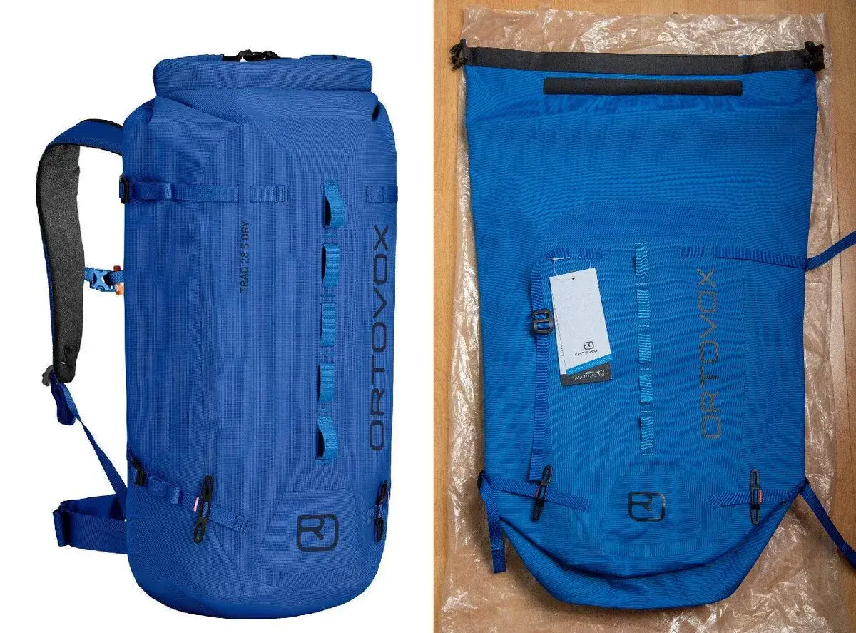 Nepremokavý lezecký batoh ORTOVOX Trad DRY 28S