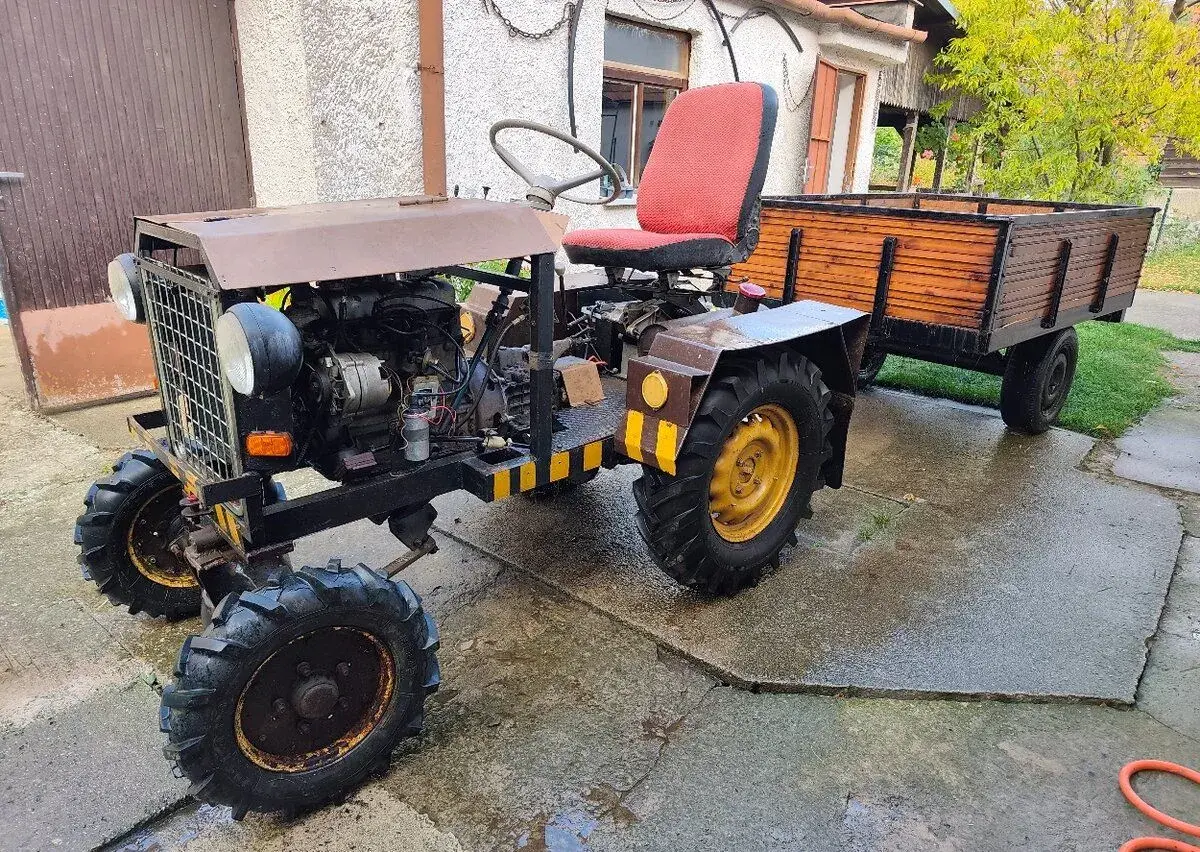 Malotraktor domácej výroby