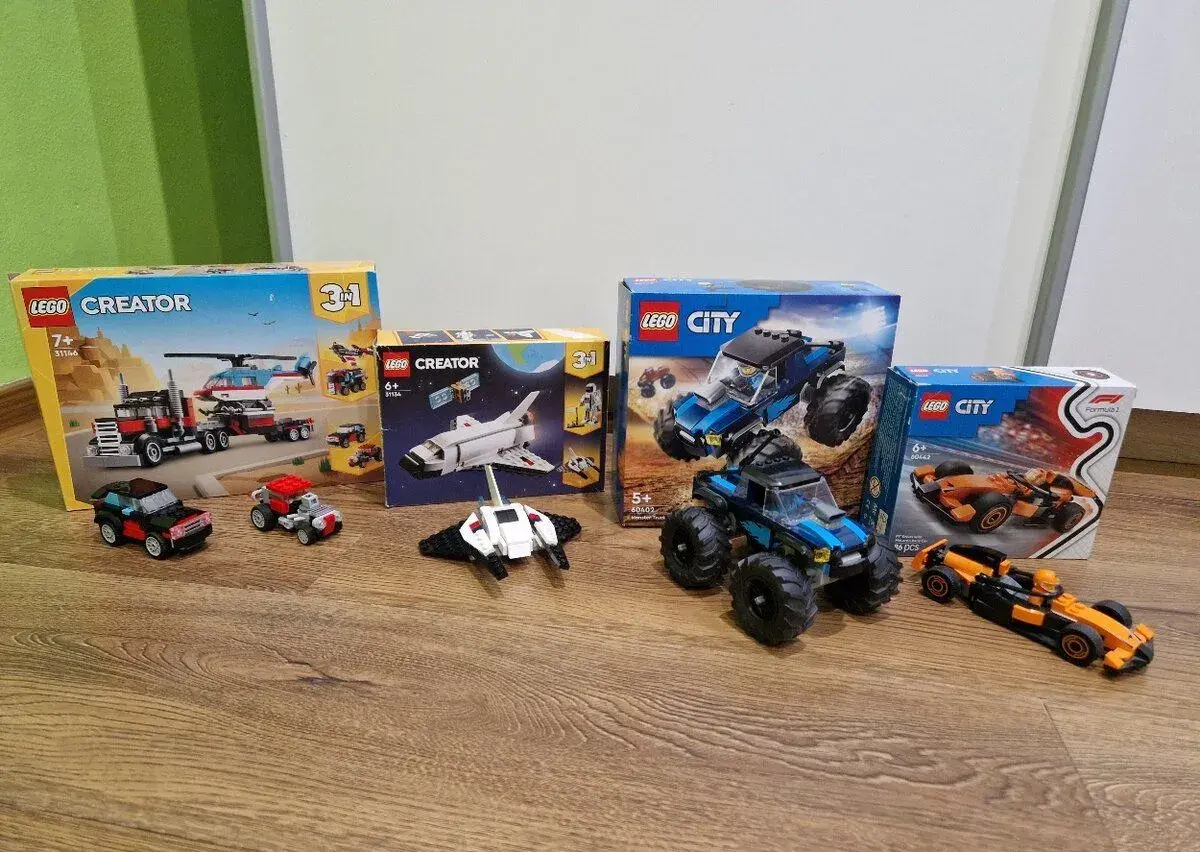 Lego creator 3v1 /Monster Truck/Formula F1