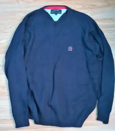 Nenosený teplý pletený sveter Tommy Hilfiger