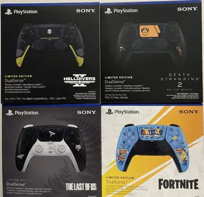 Nove limitovane joysticky dualsense na playstation 5