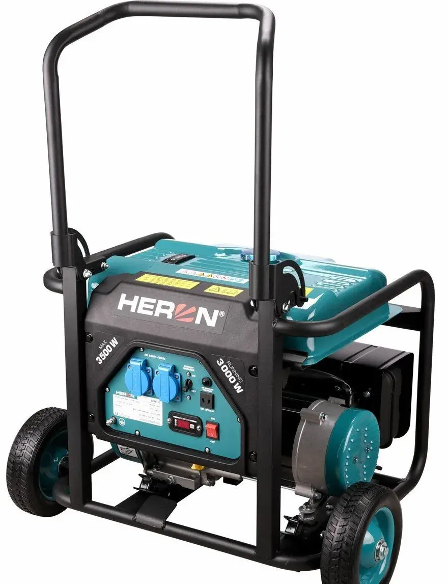 nová Heron elektrocentrála rámová 1F, 3,5kW, benzínova s AVR