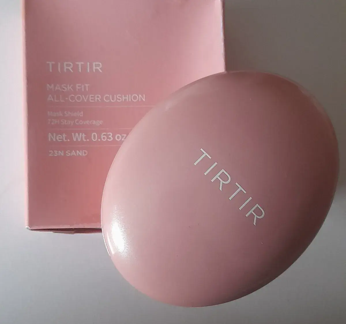 Kórejské cushions make up Tirtir sand a Missha cover 21