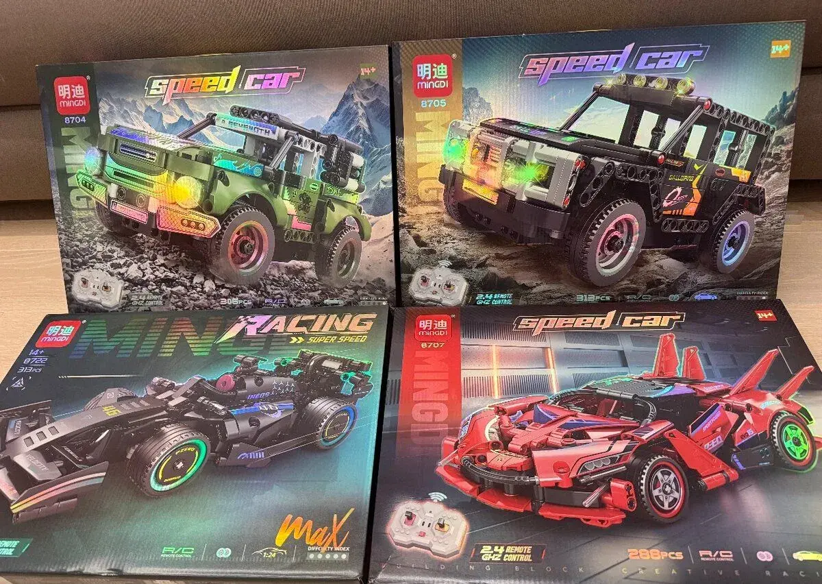 Lego auta na diaľkové ovládanie