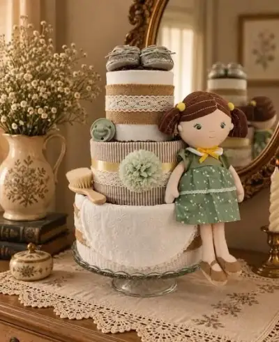 Plienková torta Dievčatko zo záhrady