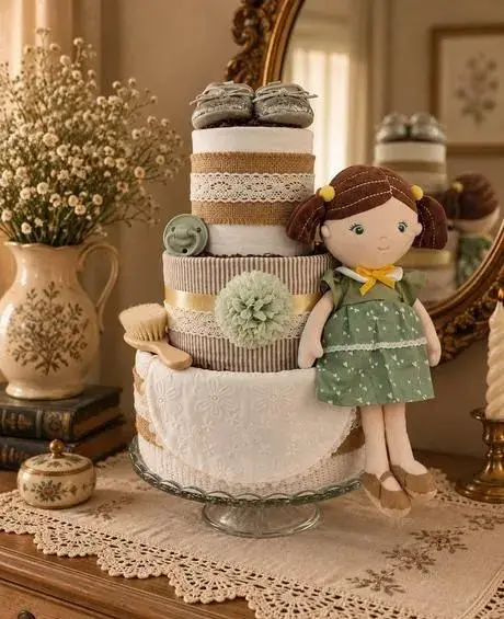 Plienková torta Dievčatko zo záhrady