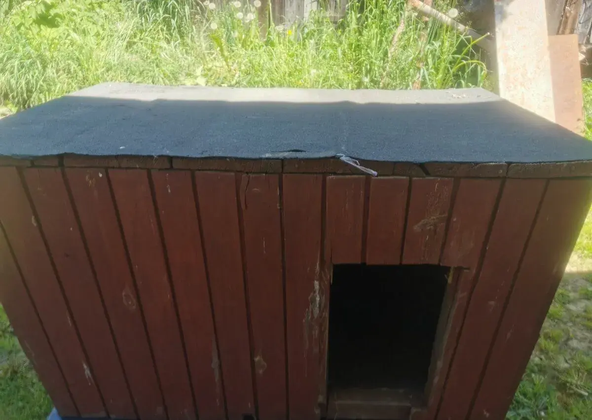 Zateplená búda pre veľkého psa 140x90x86