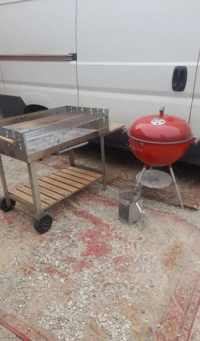 Weber gril 60eur, veĺký gril 50eur