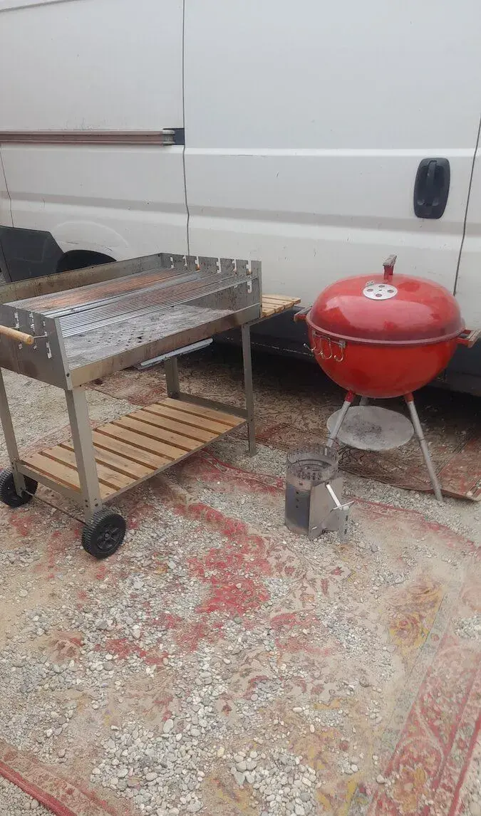 Weber gril 60eur, veĺký gril 50eur