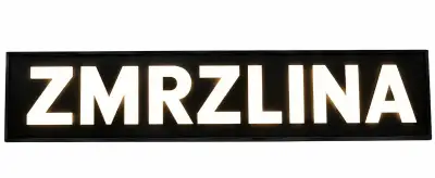 Výbava pre Zmrzlinareň nová 3D LED reklama