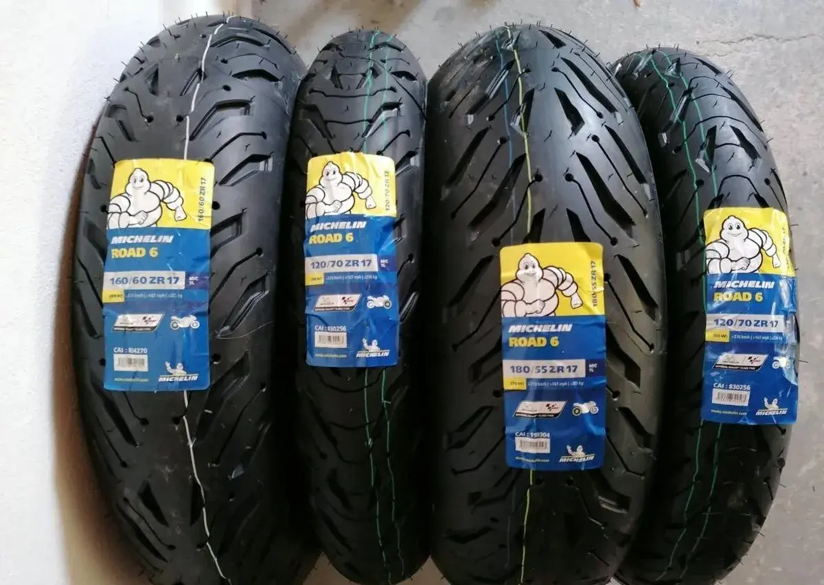 MICHELIN Road 6 . 120/70 + 160/60 alebo 180/55