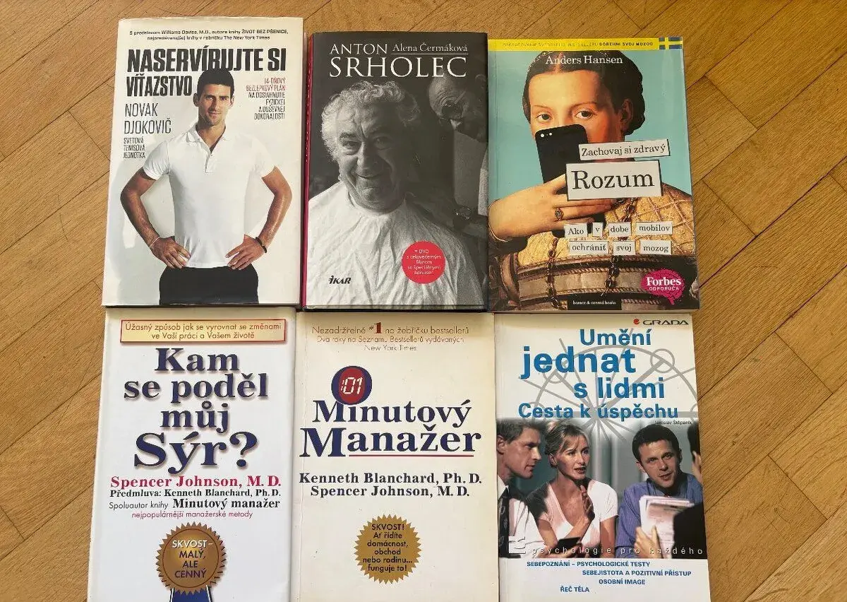 Nic kníh 2-3,- EUR/ ks