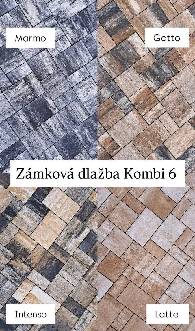 Zámková dlažba