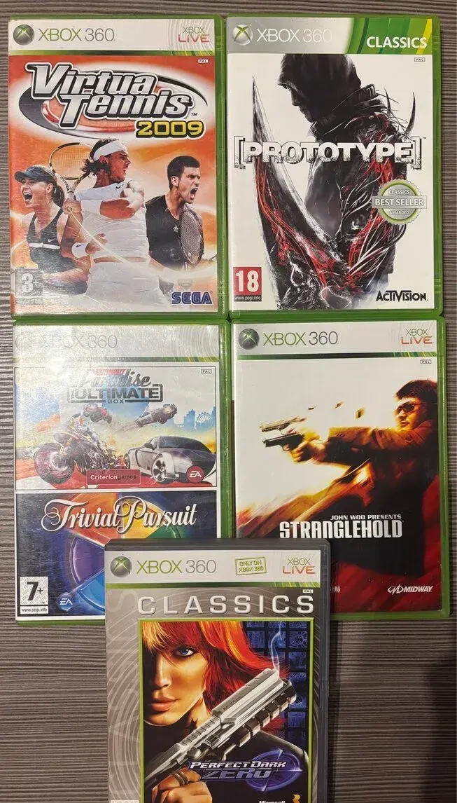 Hry na xbox 360