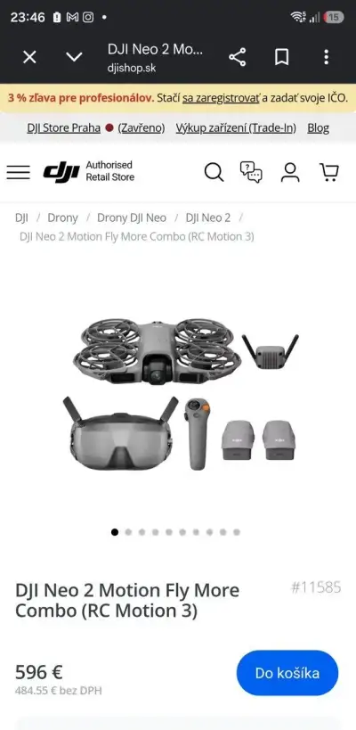 DJI neo 2 fpv combo