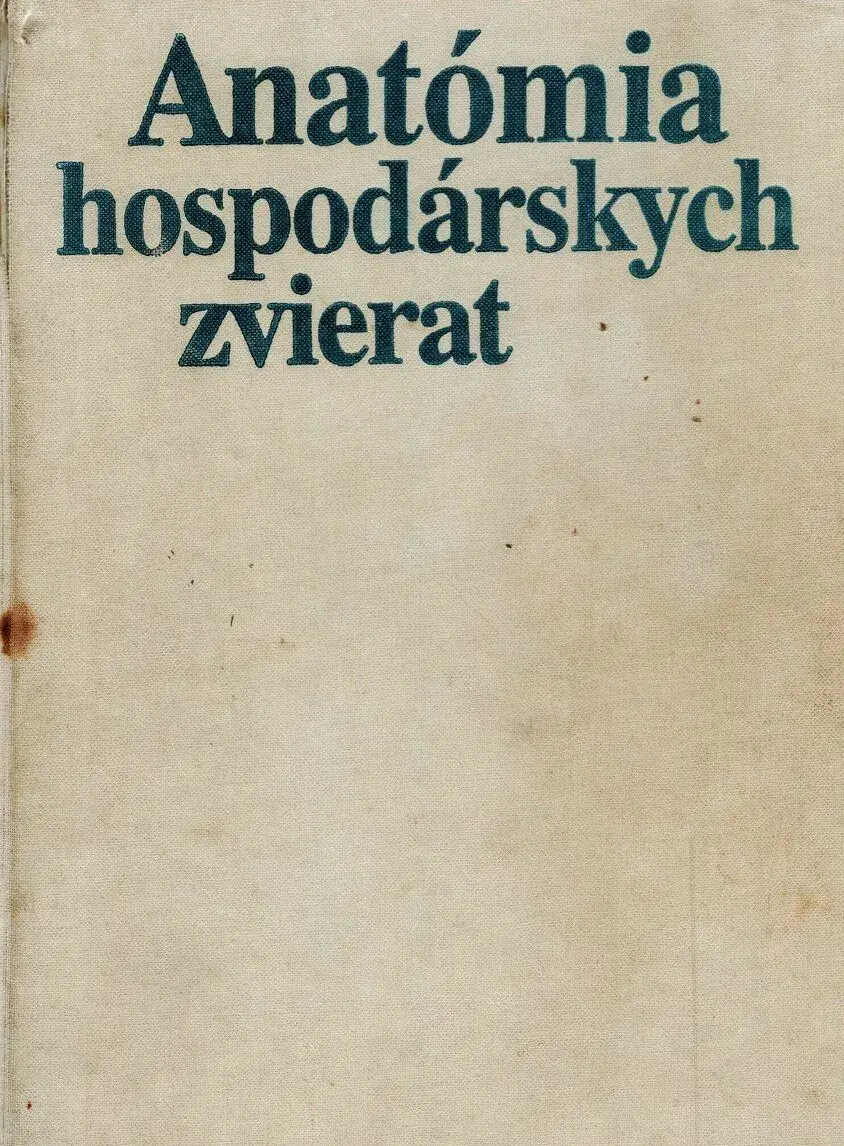 Anatómia hospodárskych zvierat - Peter Popesko