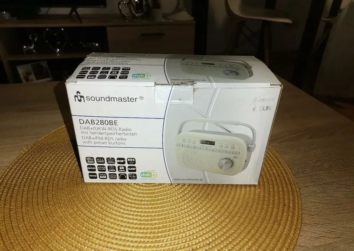 Nové rádio Soundmaster DAB280BE – DAB+, FM, RDS, budík