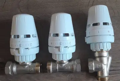 Termostatické hlavice DANFOSS + ventily