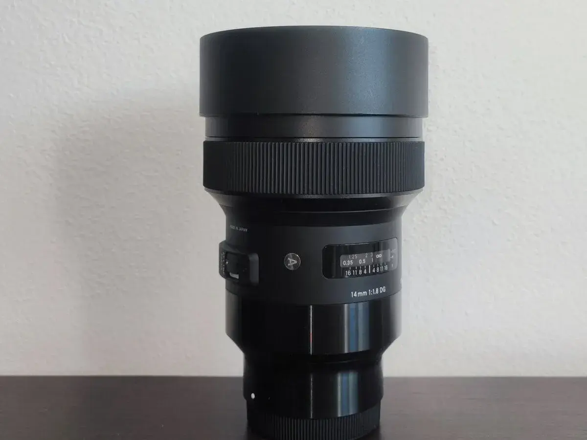 SIGMA 14mm f/1,8 DG HSM Art Sony FE