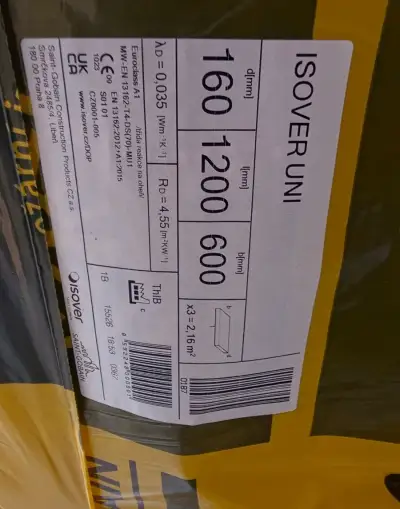 Vata isover uni 160mm