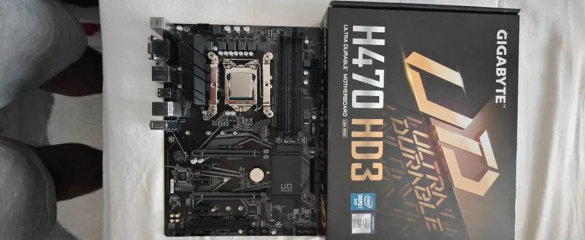 Gigabyte h470 hd3+processzor