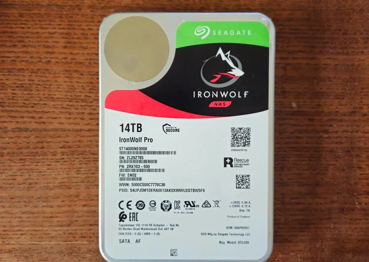 Seagate IronWolf Pro 14TB ST14000NE0008